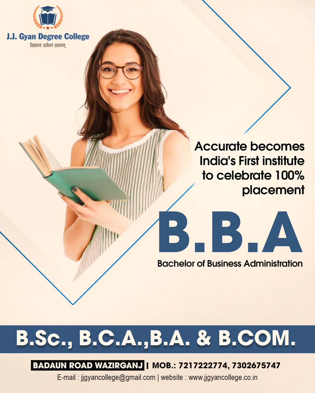 J J Gyan Degree College Social Media Post