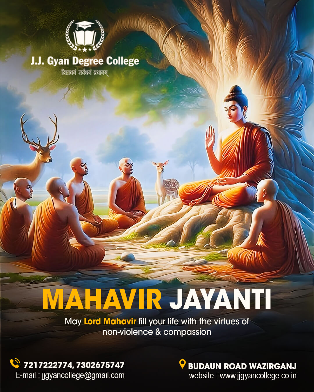 J J Gyan Degree College Social Media Post