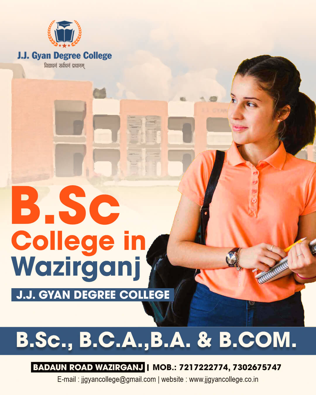J J Gyan Degree College Social Media Post